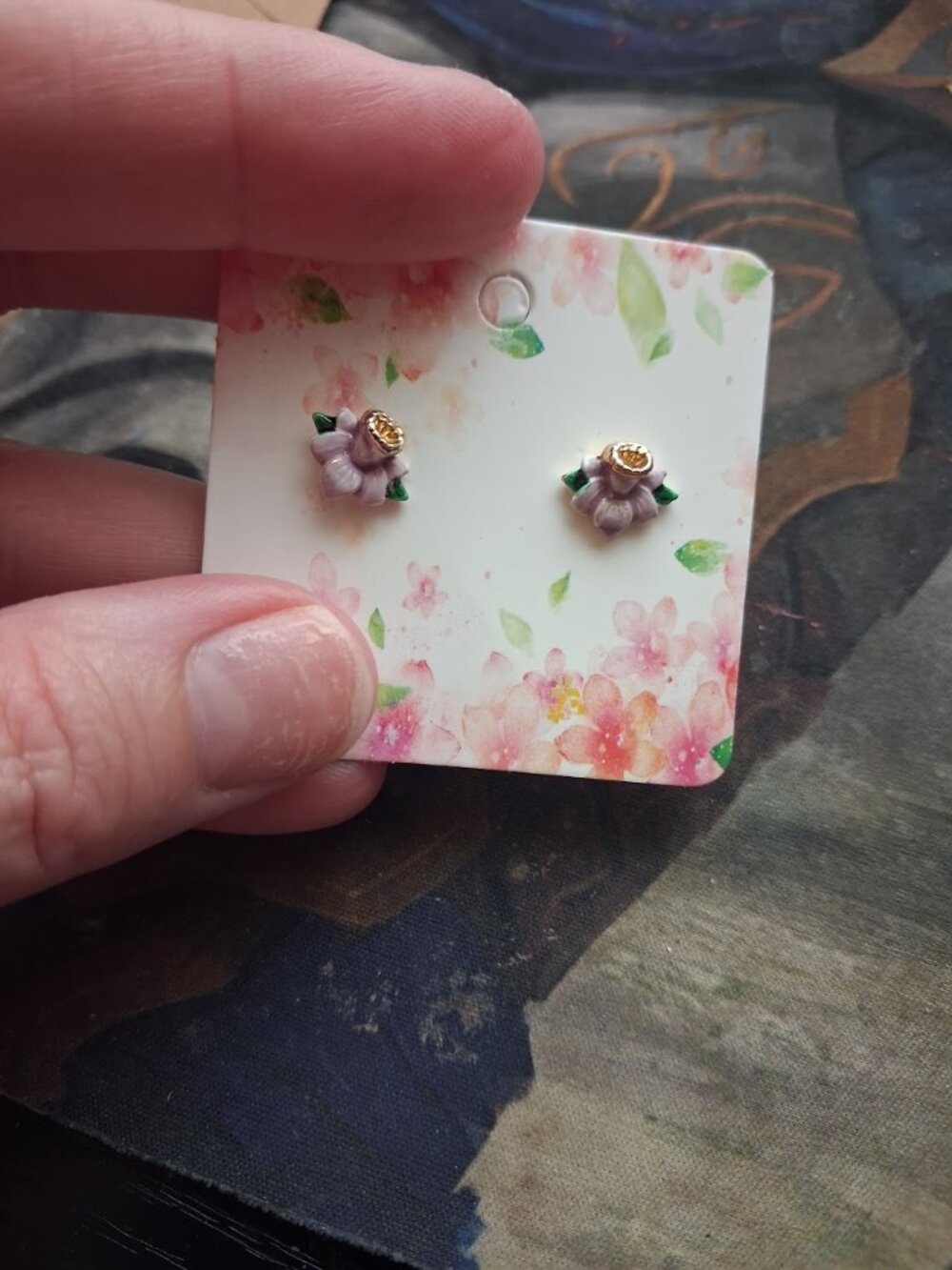 Mini Flower stud earrings